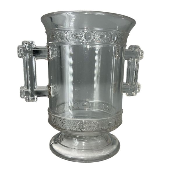 Victorian Glass Spooner No 200 Eapg Doyle Antique glassware container 1880's - Picture 11 of 11